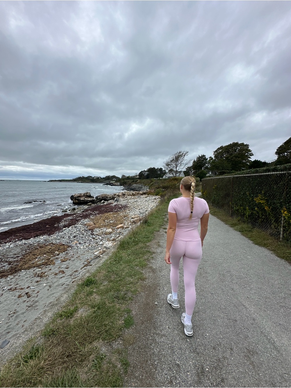Aritzia Pink Active Top